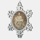 Pieta Pewter Ornament (Rechts)
