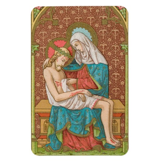 Pieta (SAU 23) 4"x6" Magneet (Verticaal)