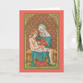 Pieta (SAU 23) Blanco groet Kaart