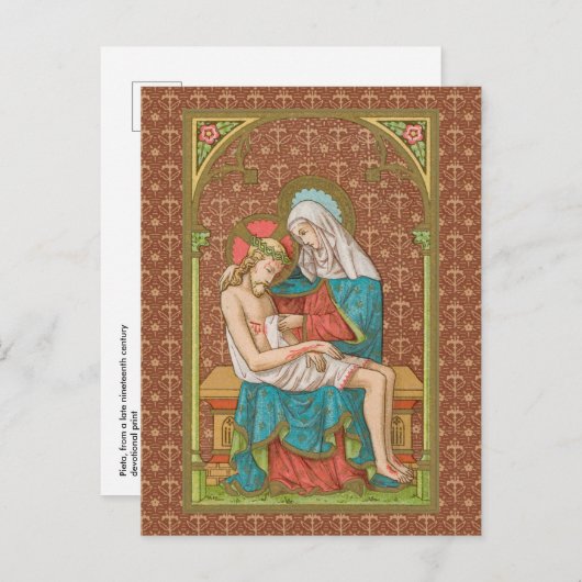 Pieta (SAU 23) Briefkaart (Voorkant / Achterkant)