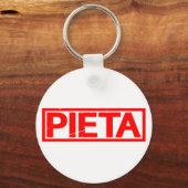 Pieta Stamp Sleutelhanger (Voorkant)