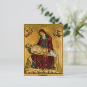 Pieta uit de Cirkel van Nikolaos Tzafouris Icon Briefkaart (Staand voorkant)