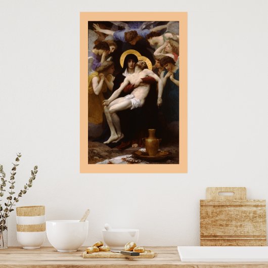 Pieta van Bouguereau Poster (Keuken)