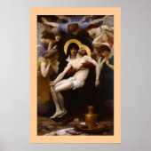 Pieta van Bouguereau Poster (Voorkant)
