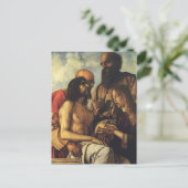 Pieta van Giovanni Bellini, Renaissance Fine Art Briefkaart (Staand voorkant)