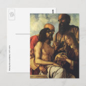 Pieta van Giovanni Bellini, Renaissance Fine Art Briefkaart (Voorkant / Achterkant)