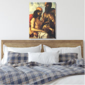 Pieta van Giovanni Bellini, Renaissance Fine Art Canvas Afdruk (Insitu (Slaapkamer))