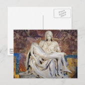Pieta van het Briefkaart Michelangelo (Voorkant / Achterkant)