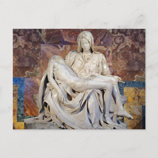 Pieta van het Briefkaart Michelangelo (Voorkant)