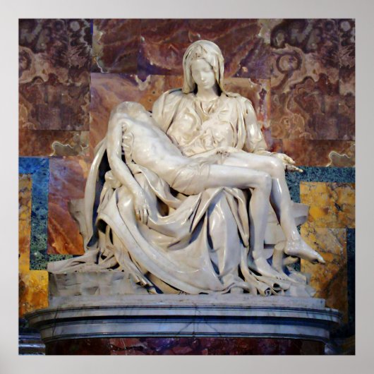 Pieta van het Poster Michelangelo (Voorkant)