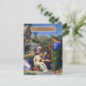 Pieta van Jezus Christus Briefkaart (Staand voorkant)