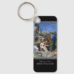Pieta van Jezus Christus Sleutelhanger