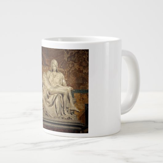 Pieta van Michelangelo Grote Koffiekop (Voorkant rechts)