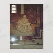 Pieta van Michelangelo in St Peter's Briefkaart (Voorkant)