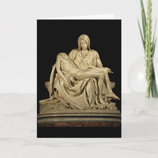 Pieta van Michelangelo Kaart (Voorkant)