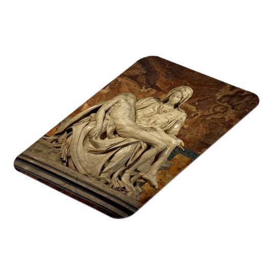 Pieta van Michelangelo Magneet (Linkerzijde)