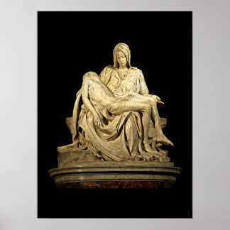 Pieta van Michelangelo Poster