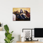 Pietà van Villeneuve-lès-Avignon Poster (Thuiskantoor)