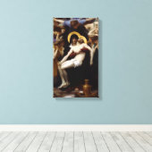 Pieta van William-Adolphe Bouguereau Canvas Afdruk (Insitu (Houten vloer))