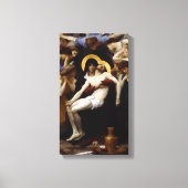 Pieta van William-Adolphe Bouguereau Canvas Afdruk (Voorkant)