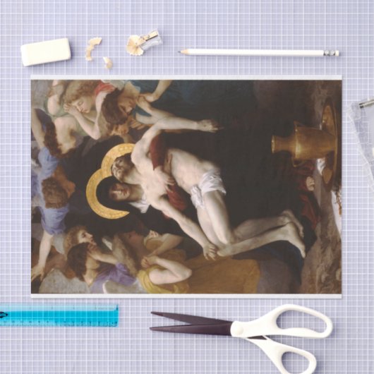 Pieta van William Bouguereau Tissue Paper Tissuepapier (Craft)