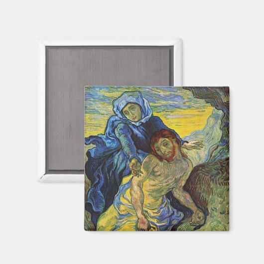 Pieta, Vincent van Gogh Magneet (Voorkant / Achterkant)