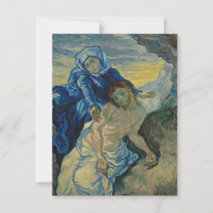 Pieta, Vincent Van Gogh Notecard Bedankkaart