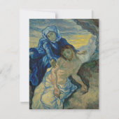 Pieta, Vincent Van Gogh Notecard Bedankkaart (Voorkant)