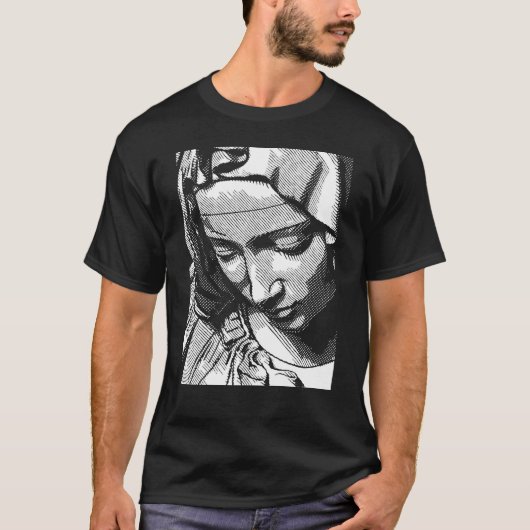 PIETA VIRGIN MARY T-SHIRT (Voorkant)