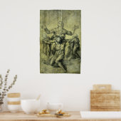 Pieta voor Vittoria Colonna door Michelangelo Poster (Keuken)