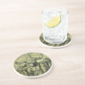 Pietà voor Vittoria Colonna van Michelangelo Zandsteen Onderzetter (Zijkant)