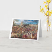 Pieter Bruegel, de Calvariëteitspopvolger Kaart (Gele Bloem)