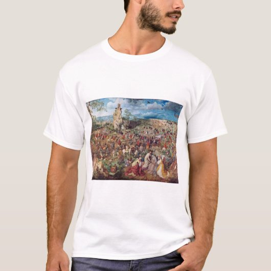 Pieter Bruegel, de Calvariëteitspopvolger T-shirt (Voorkant)