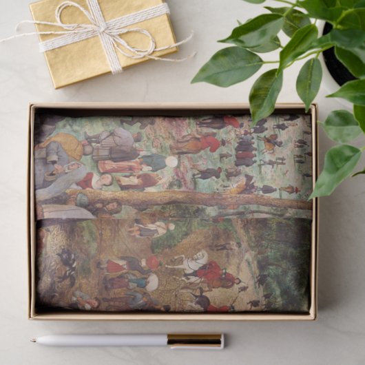 Pieter Bruegel, de Calvariëteitspopvolger Tissuepapier (Geschenk)