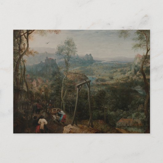 Pieter Bruegel de Elder-De Magpie op de Gallows Briefkaart (Voorkant)