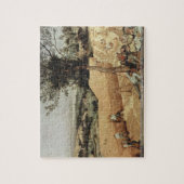 Pieter Bruegel - De graanoogst puzzel (Verticaal)