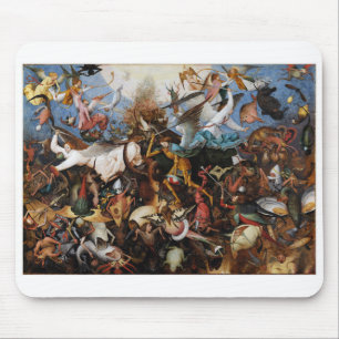 Pieter Bruegel , "De Herfst van de RebellenAngels" Muismat