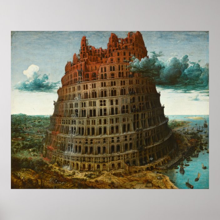 PIETER BRUEGEL De kleine toren van