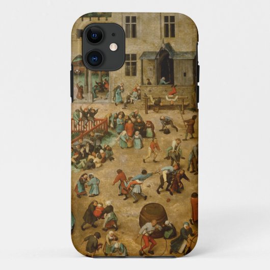 Pieter Bruegel de Oude - Kinderspelen Case-Mate iPhone Case (Achterkant)