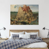 Pieter Bruegel de Oude Toren van Babel Canvas Afdruk (Insitu (Slaapkamer))
