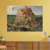Pieter Bruegel de Oude Toren van Babel Canvas Afdruk (Insitu (Woonkamer))