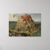Pieter Bruegel de Oude Toren van Babel Canvas Afdruk (Voorkant)