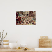 Pieter Bruegel de Ouder - De kinderspelletjes Poster (Keuken)