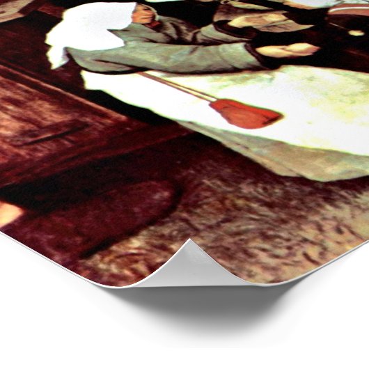 Pieter Bruegel de Ouder - de Peasant-dans Poster (Hoek)