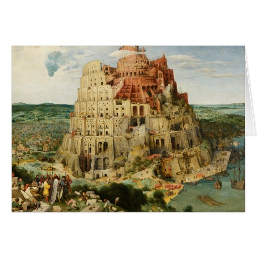 Pieter Bruegel de Ouder - de toren van Babel (Voorkant Horizontaal)