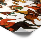 Pieter Bruegel de Ouder-Massacre van de Innocenten Poster (Hoek)