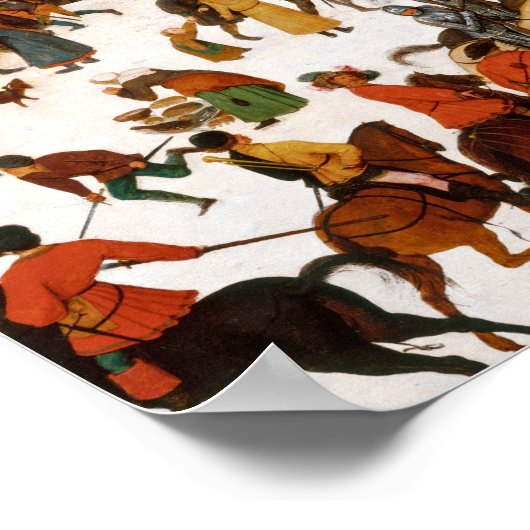 Pieter Bruegel de Ouder-Massacre van de Innocenten Poster (Hoek)