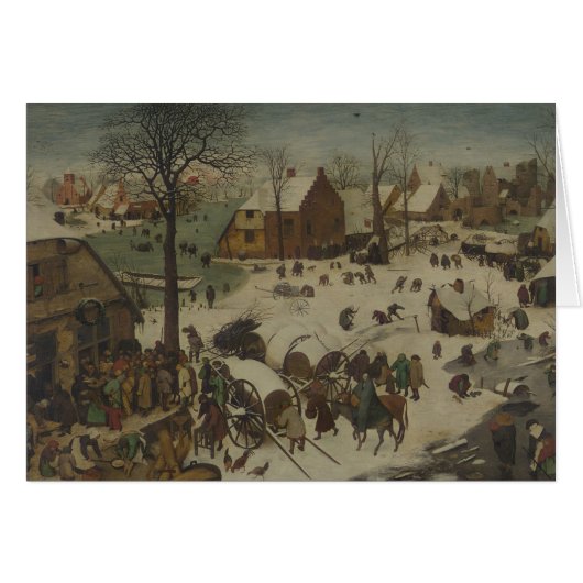 Pieter Bruegel de Ouder - Numbering in Bethlehem (Voorkant Horizontaal)