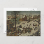 Pieter Bruegel de Ouder - Numbering in Bethlehem Briefkaart (Voorkant / Achterkant)