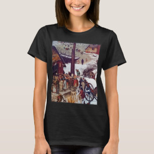 Pieter Bruegel De Oudere De Census te Bethlehem 2 T-shirt